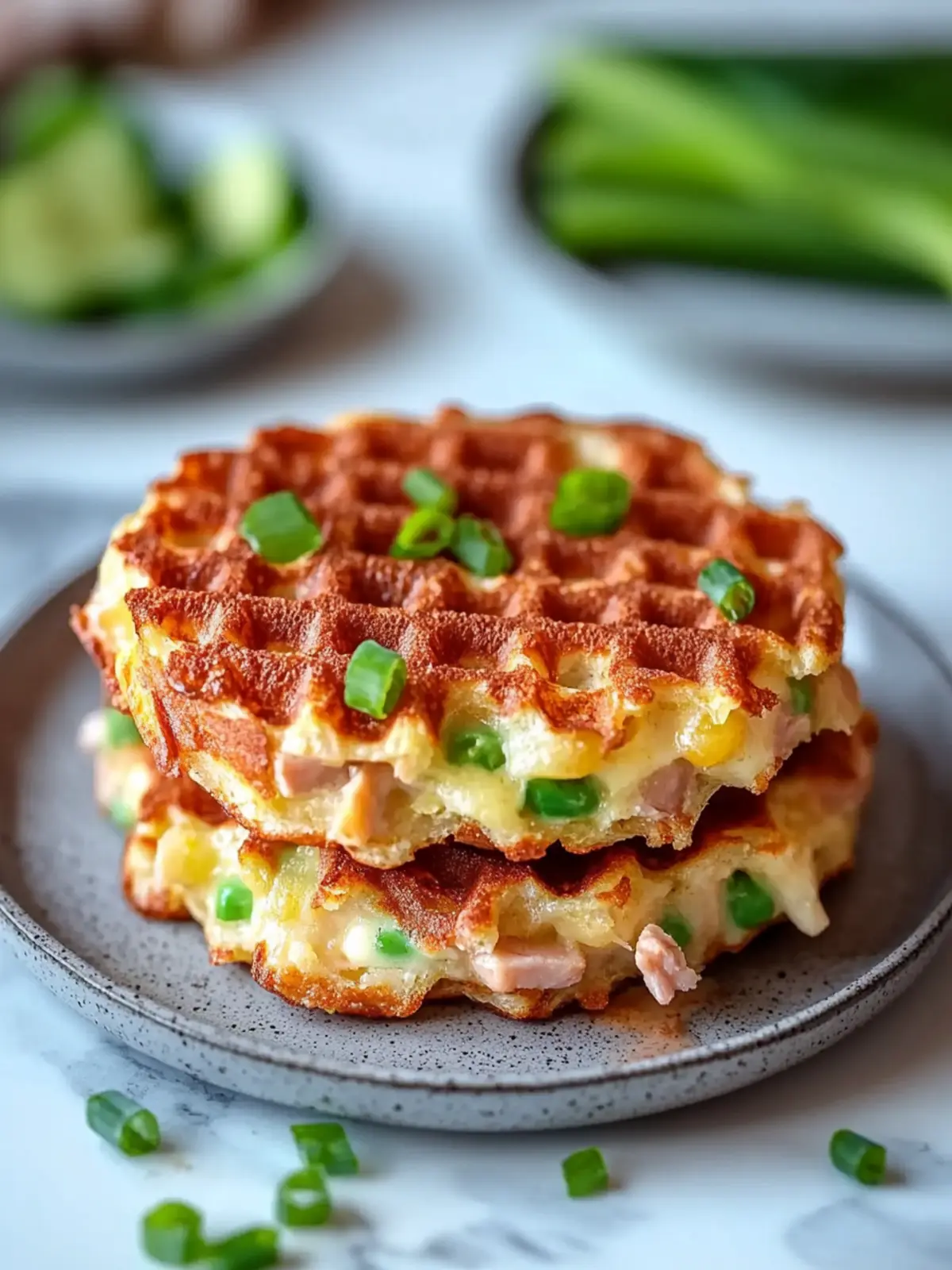 Healthy Tuna Melt Chaffle