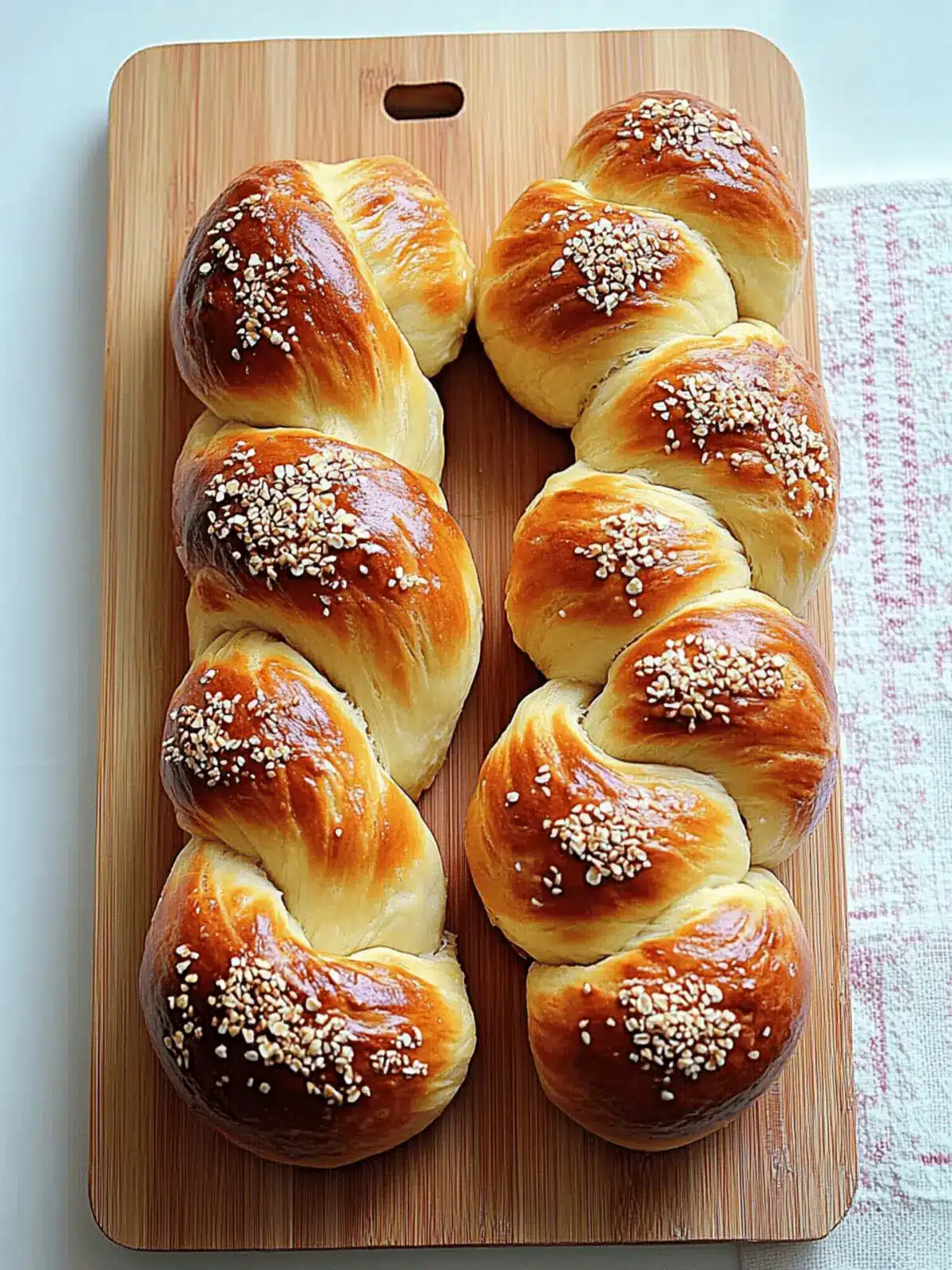 Delicious Braided Egg Buns: A Fun Twist for Homemade Joy 2 Braided Egg Buns