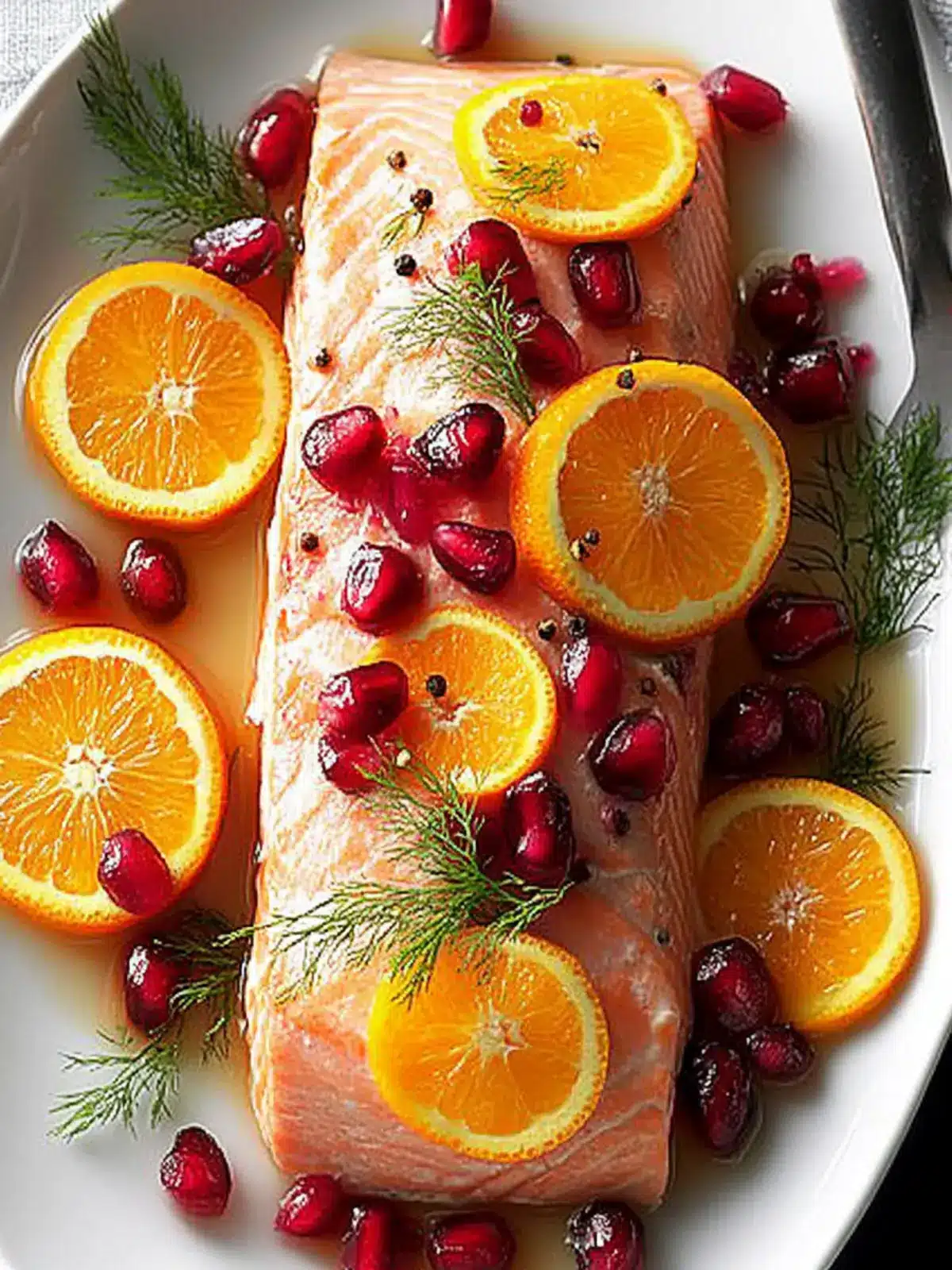Zesty Orange Pomegranate Salmon: A Flavorful Dinner Delight 5 Orange Pomegranate Salmon