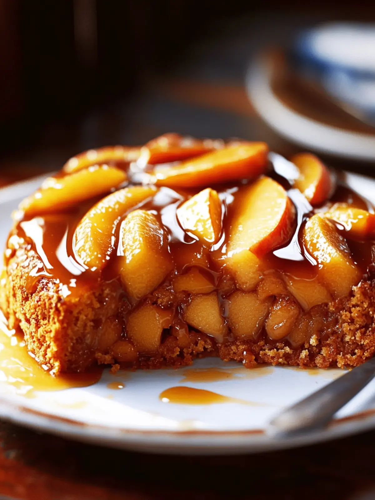 Caramel Apple Upside-Down Pumpkin Cake for Cozy Nights 5 Caramel Apple Upside-Down Pumpkin Cake
