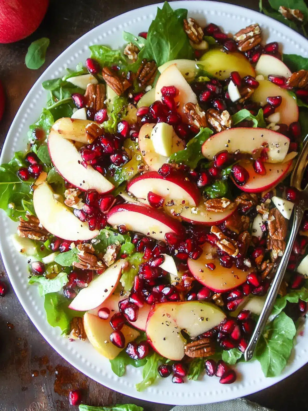 Apple Pomegranate Salad