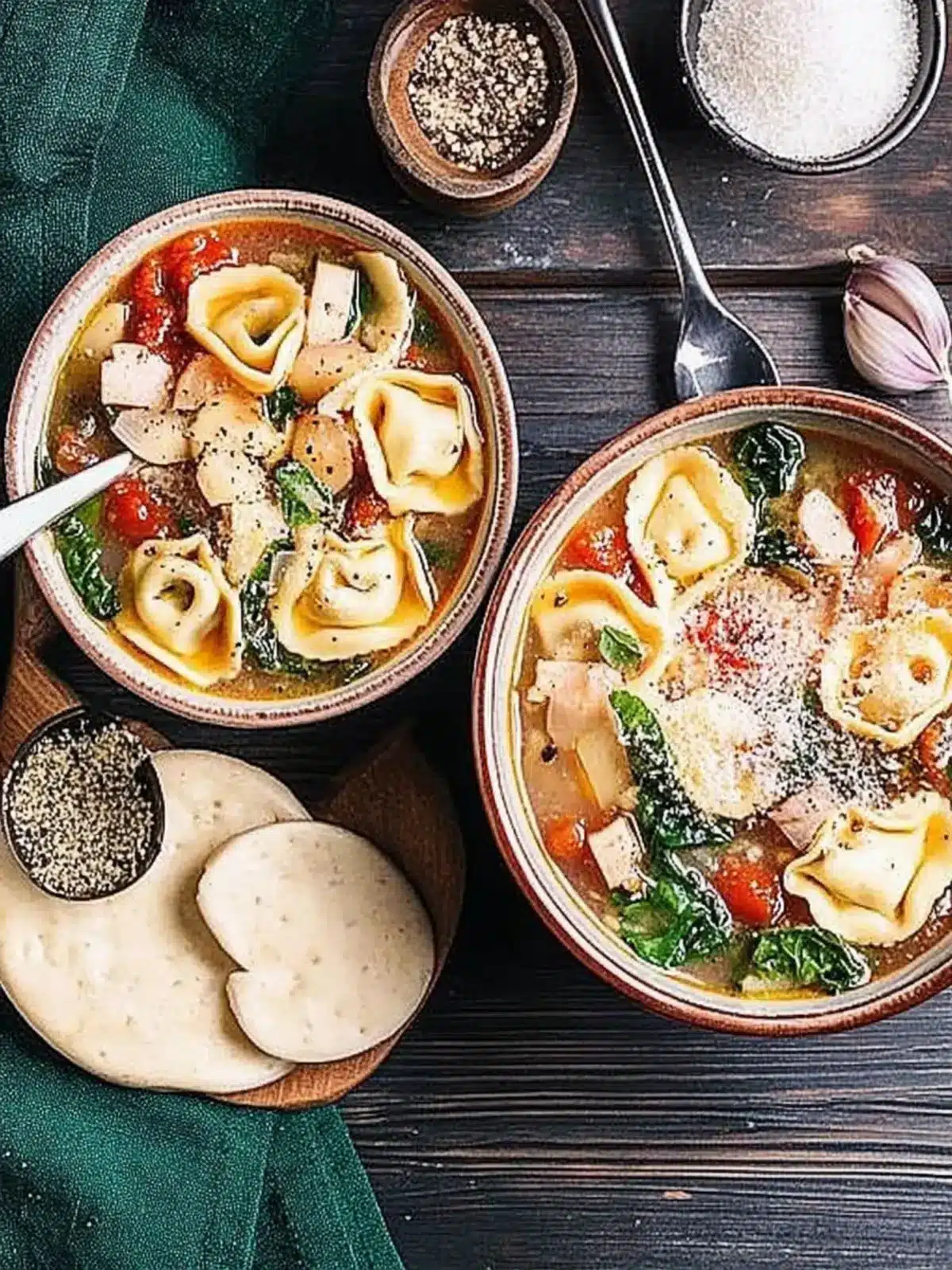 Cozy Italian Tortellini Soup to Warm Your Heart 3 Tortellini Soup