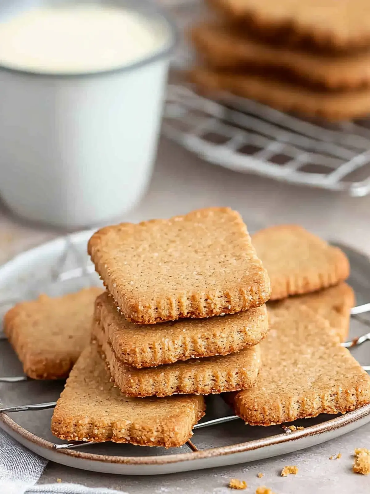 Homemade Biscoff biscuits