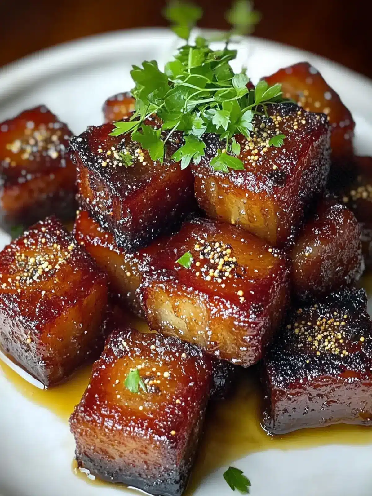 Savory Maple Mustard Pork Belly Bites for Delicious Nights 5 Maple Mustard Pork Belly Bites