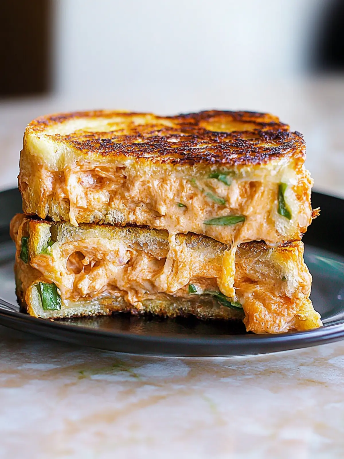 Volcano Roll Grilled Cheese