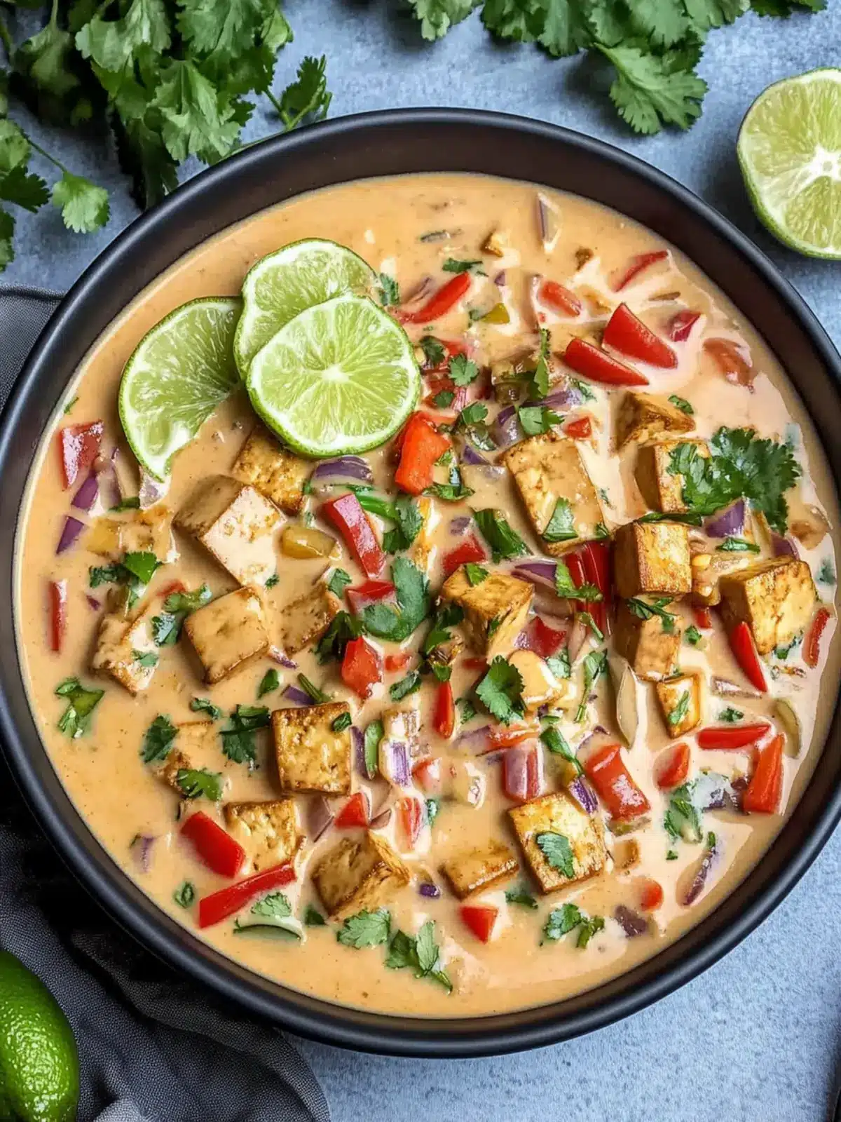 Creamy Vegan Peanut Butter Tofu Curry