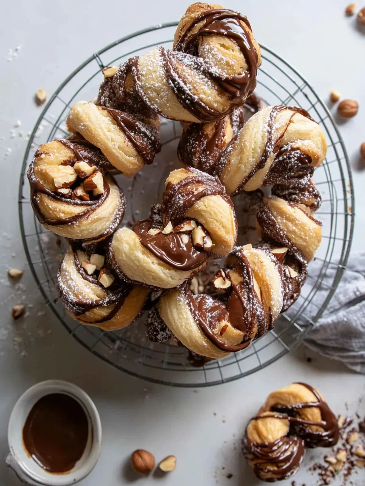 Irresistible Chocolate Hazelnut Twists for Sweet Joy 2 Chocolate Hazelnut Twists