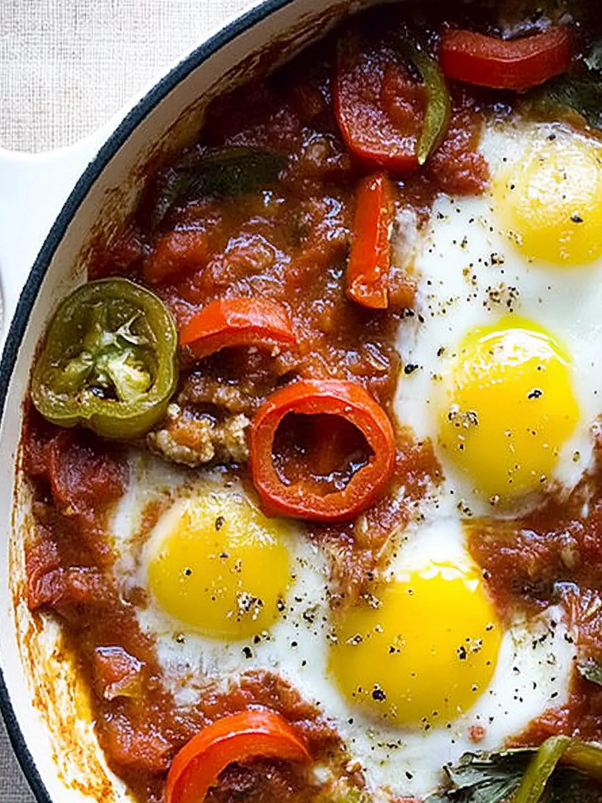 Savory Chachouka Eggs: A Wholesome Twist on Tradition 3 Chachouka