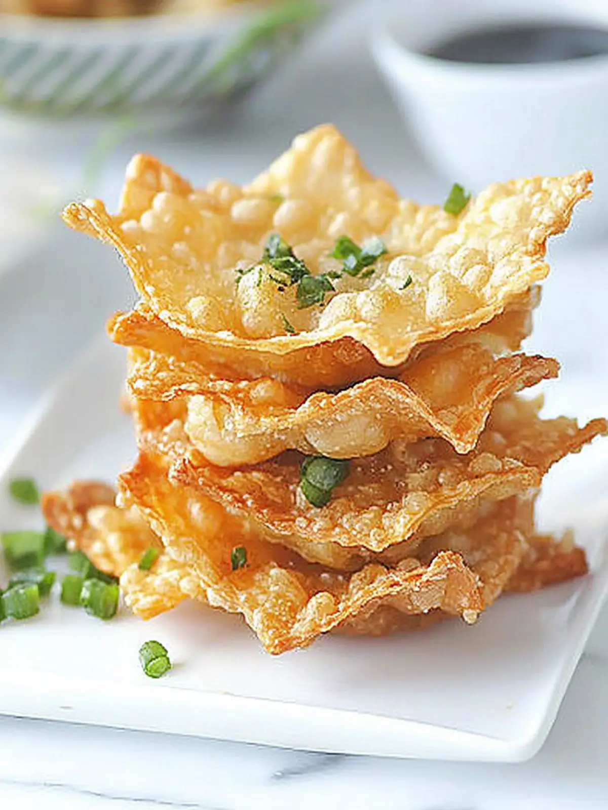 Crispy Shrimp Wonton Chips for a Flavorful Snack Attack 4 Shrimp Wonton Chips