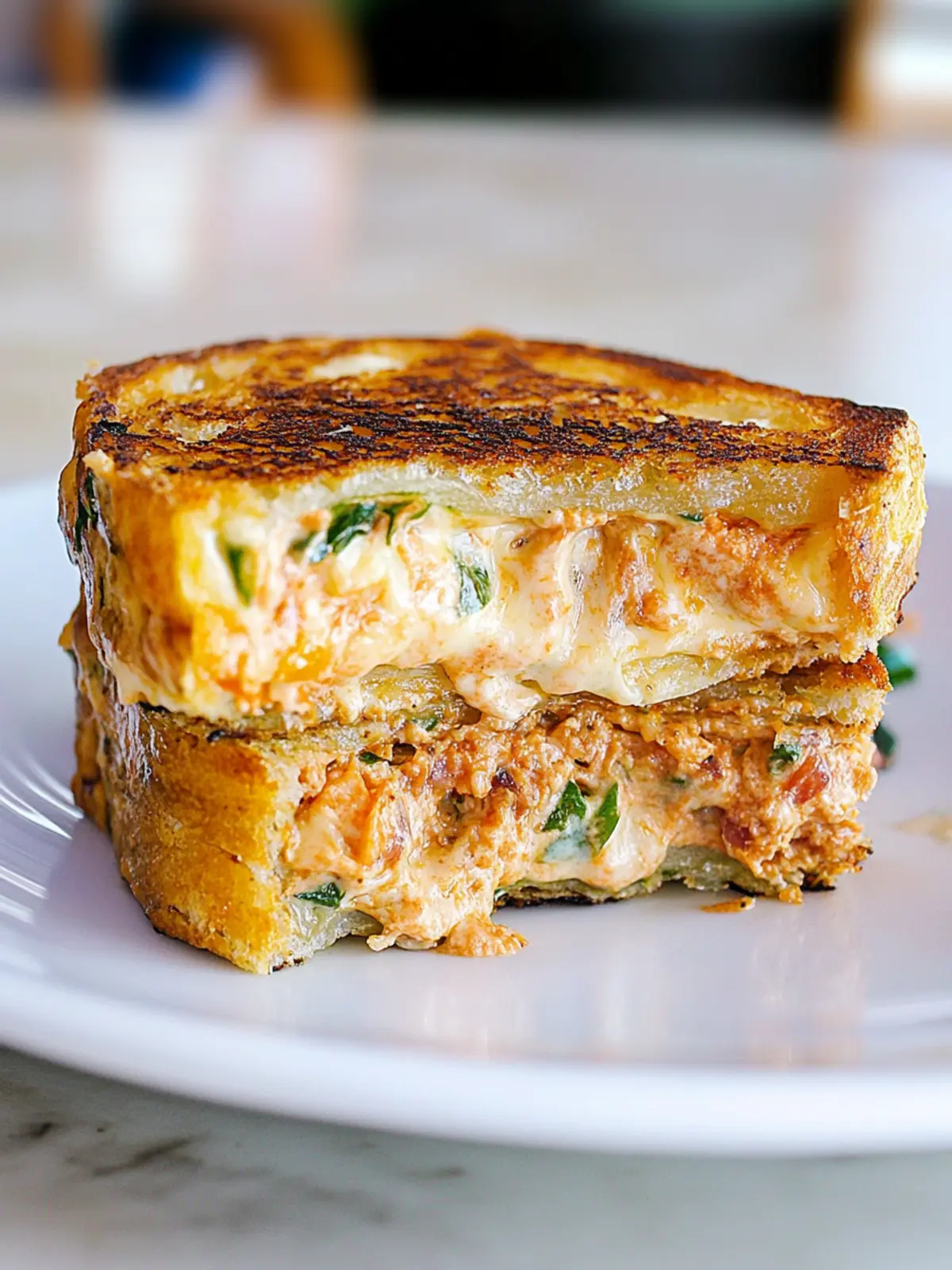 Volcano Roll Grilled Cheese