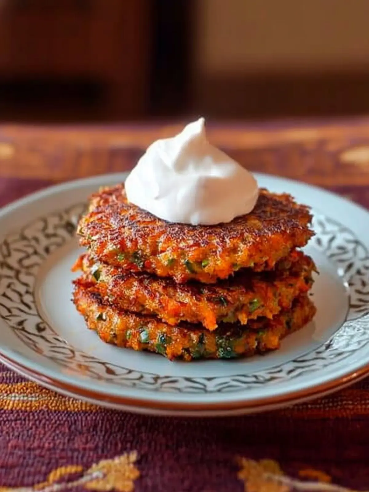 Curry Vegetable Latkes