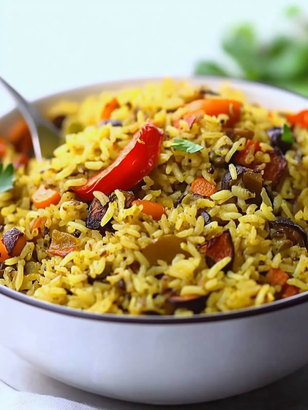Savory Middle Eastern Roasted Vegetable Rice You’ll Love 2 Middle Eastern Roasted Vegetable Rice