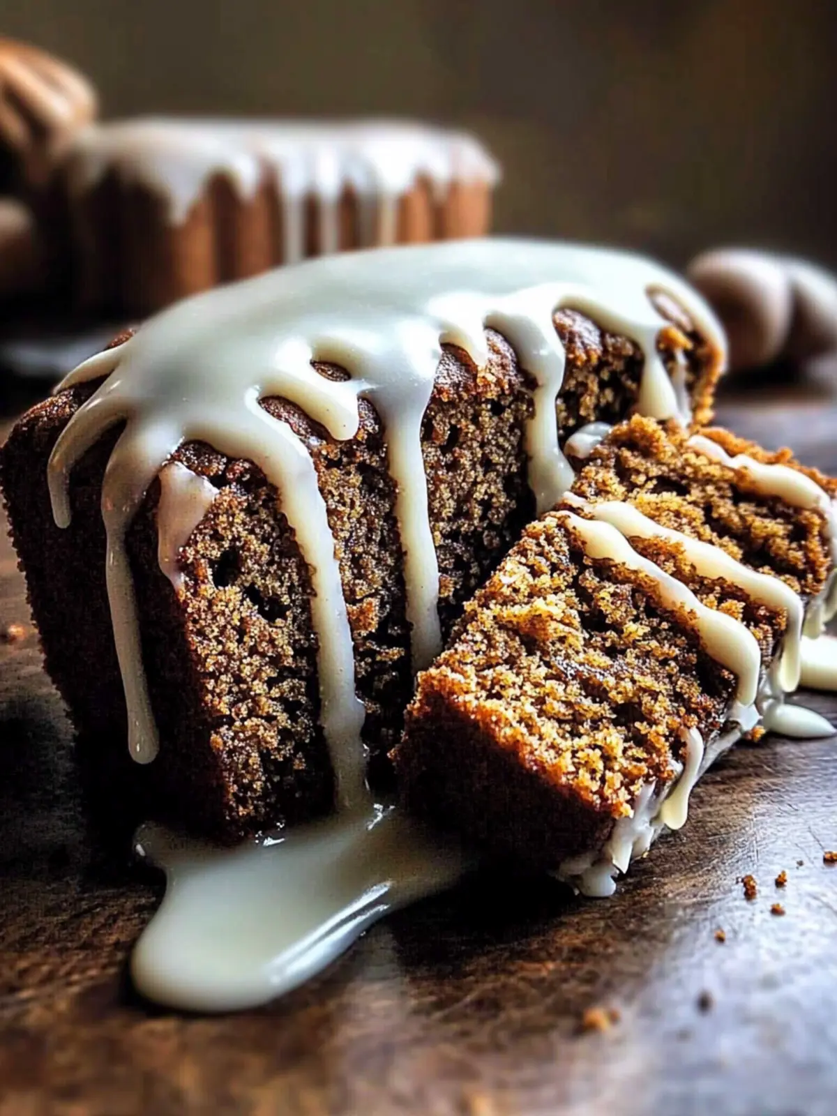 Spiced Gingerbread with Heavenly Glaze