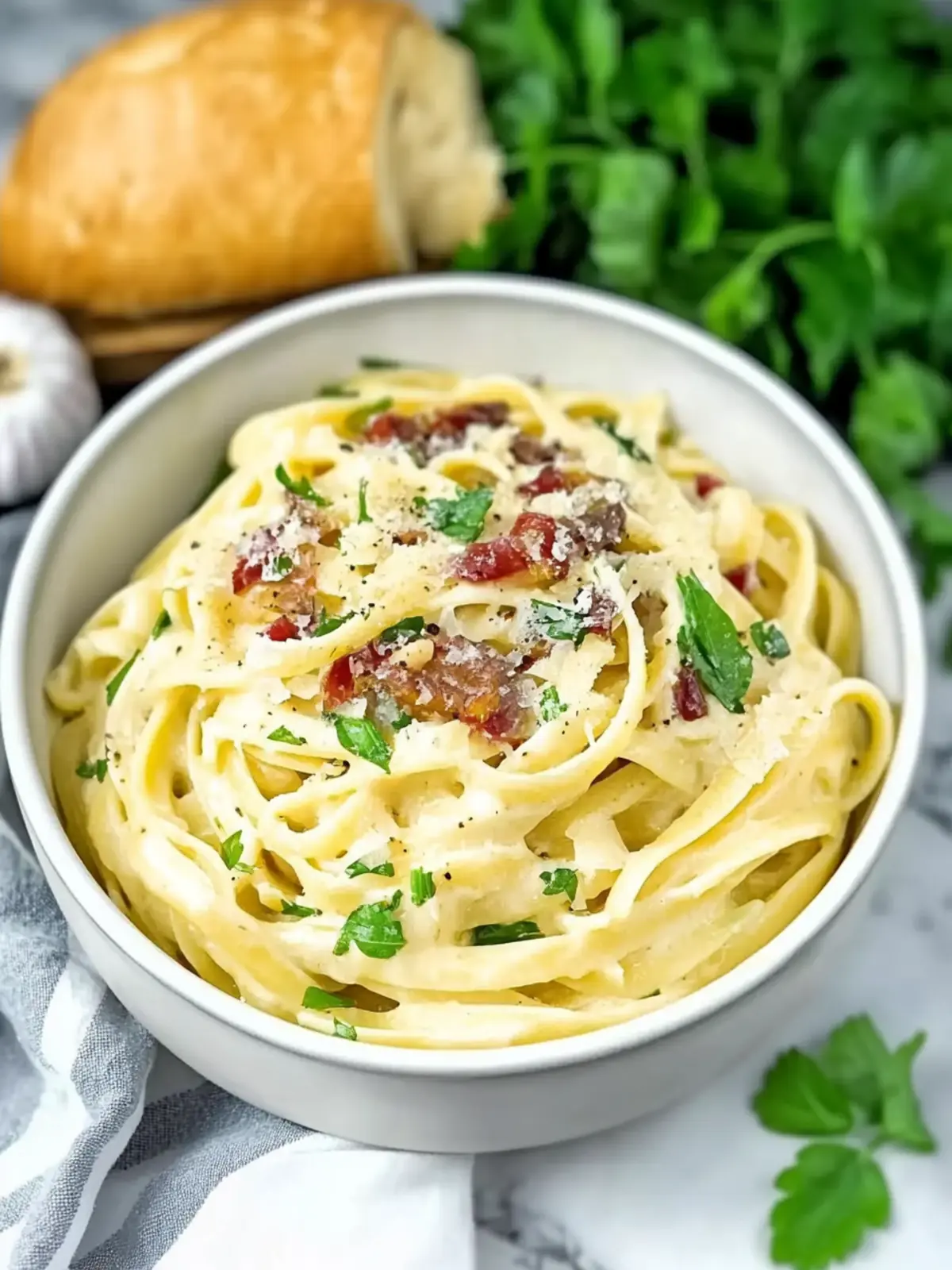 Irresistible Roasted Garlic Carbonara Sauce for Home Chefs 5 Roasted Garlic Carbonara Sauce