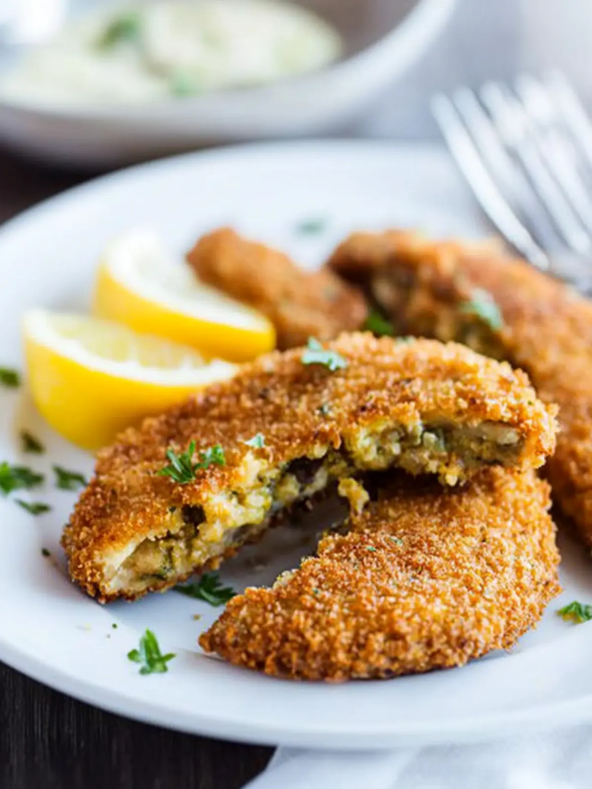 Portobello Mushroom Schnitzel