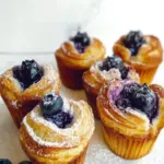 Blueberry Cruffins (Crossiant + Muffins)
