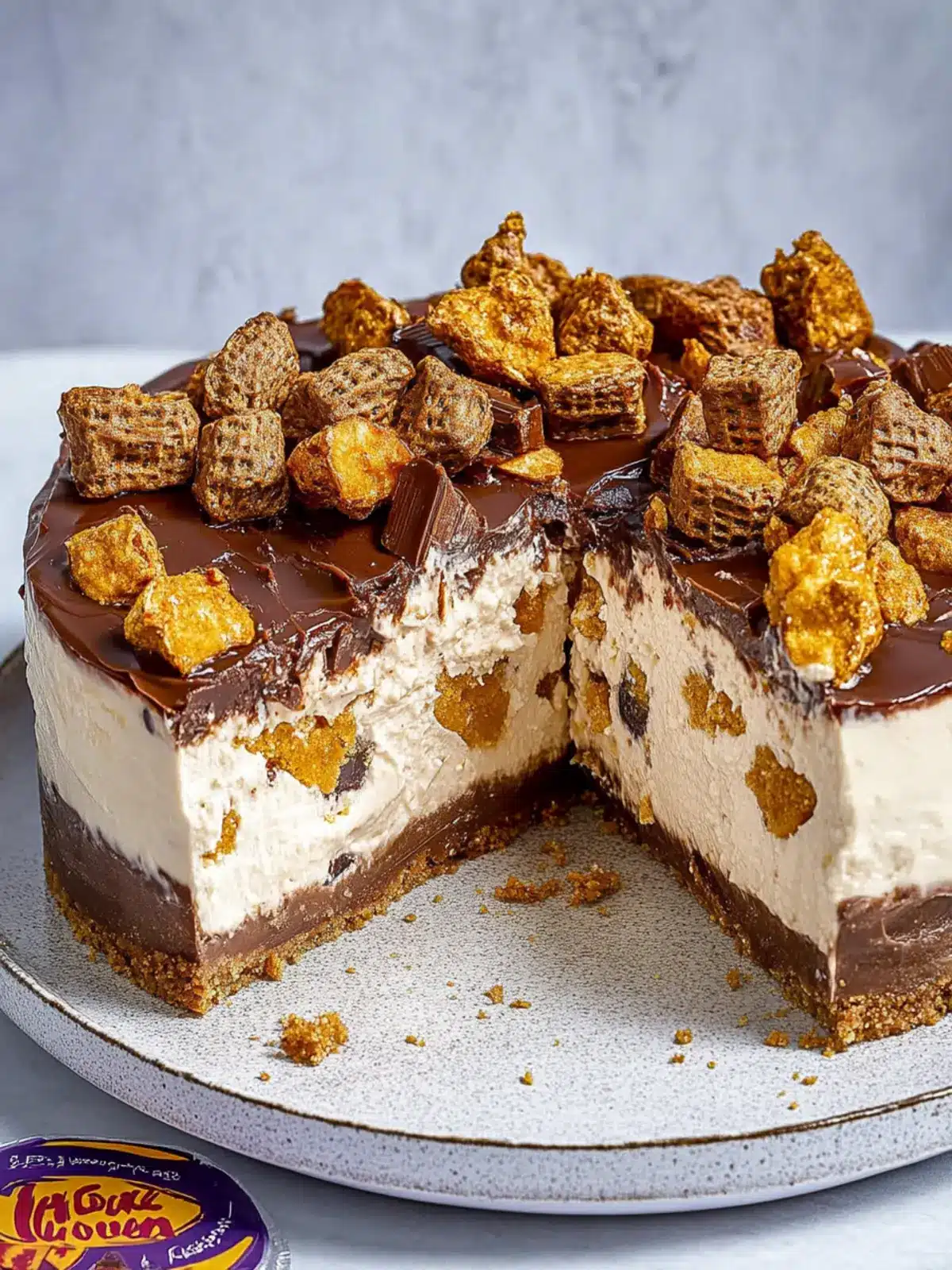 Delicious No-Bake Crunchie Cheesecake for Sweet Moments 5 No-bake Crunchie Cheesecake