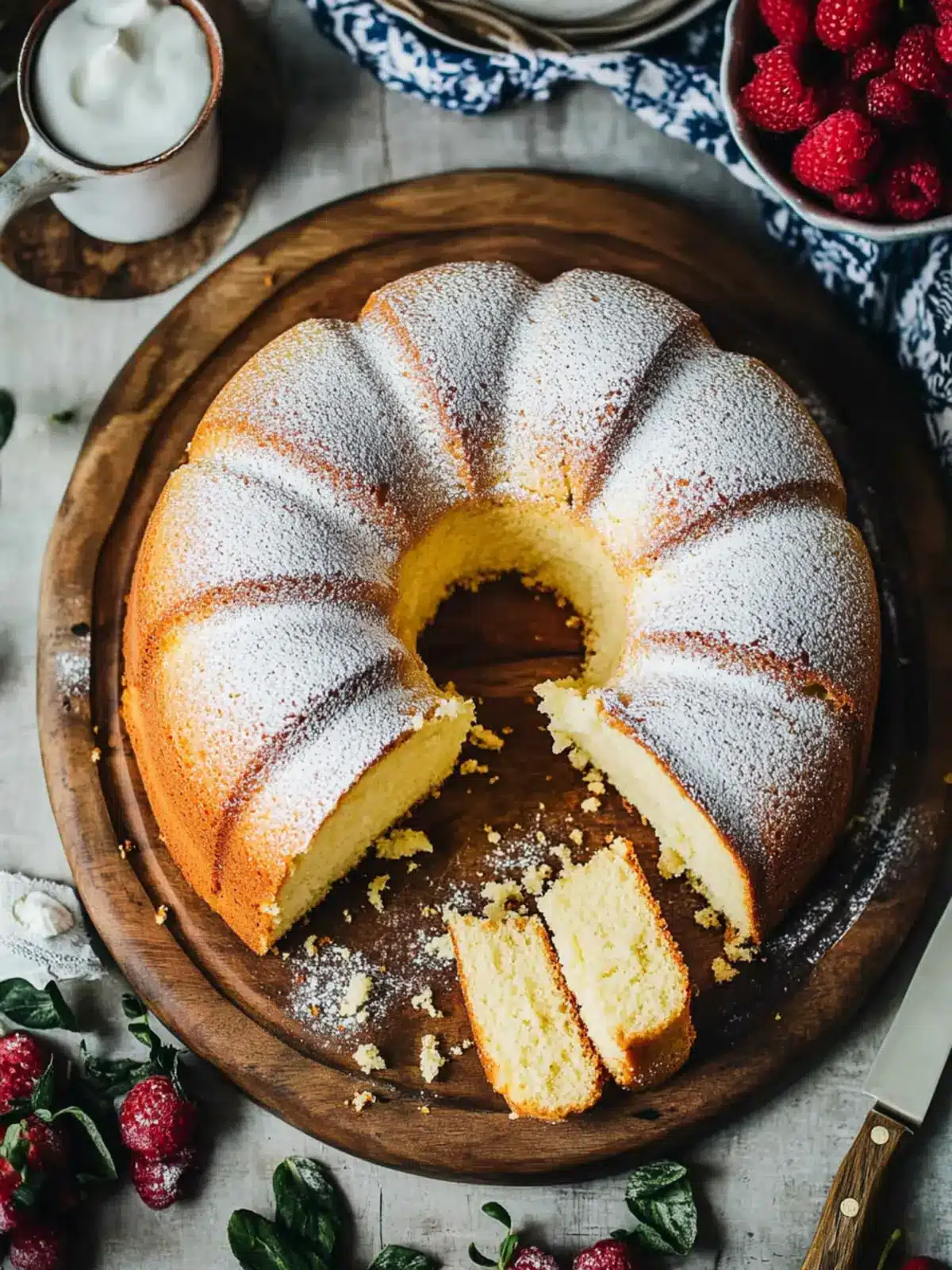 Decadent Sour Cream Pound Cake: Moist & Easy to Make 2 Sour Cream Pound Cake