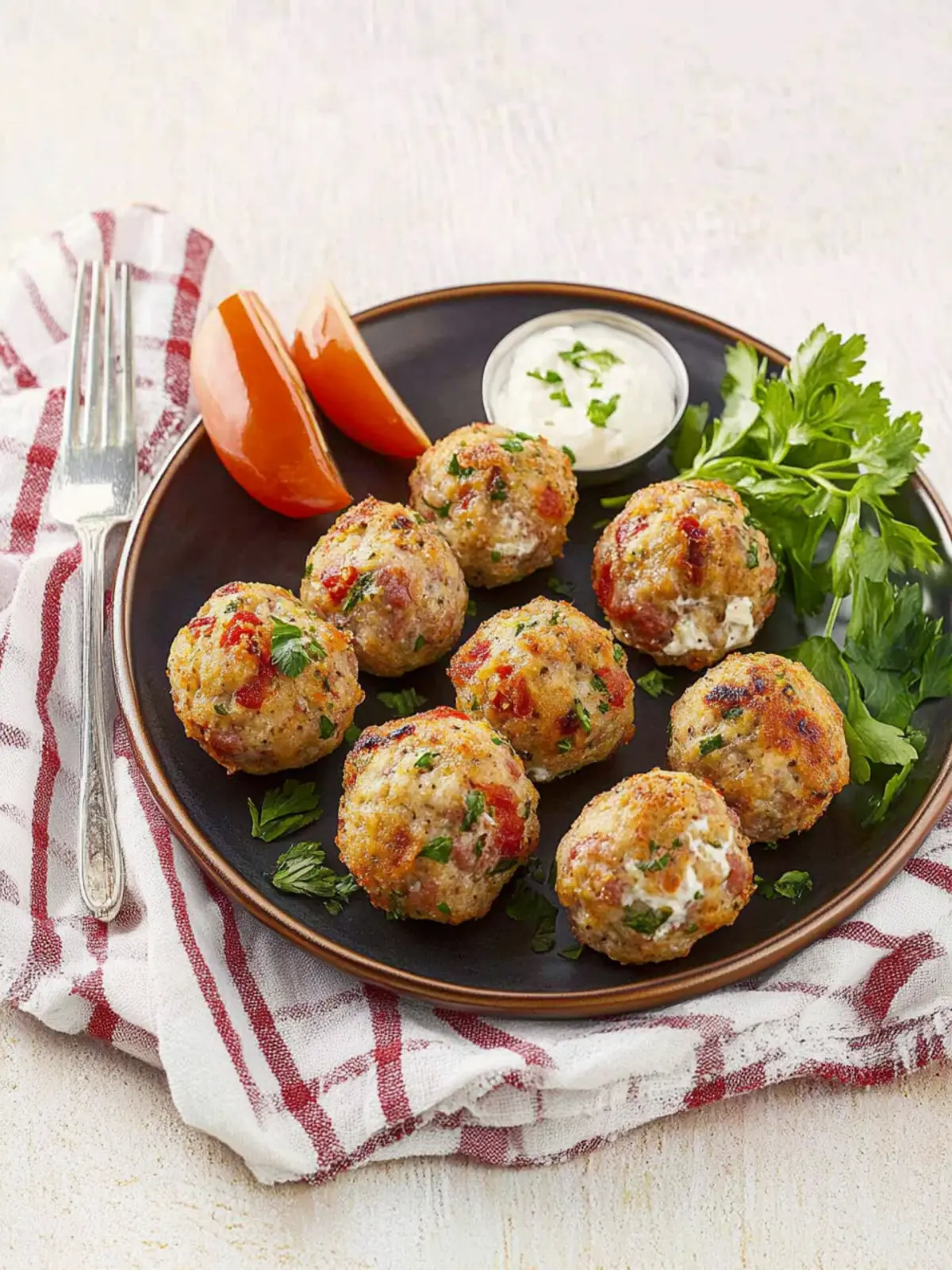 Sausage Balls with Cream Cheese
