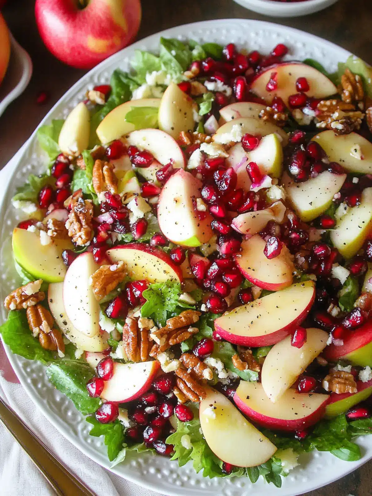 Apple Pomegranate Salad