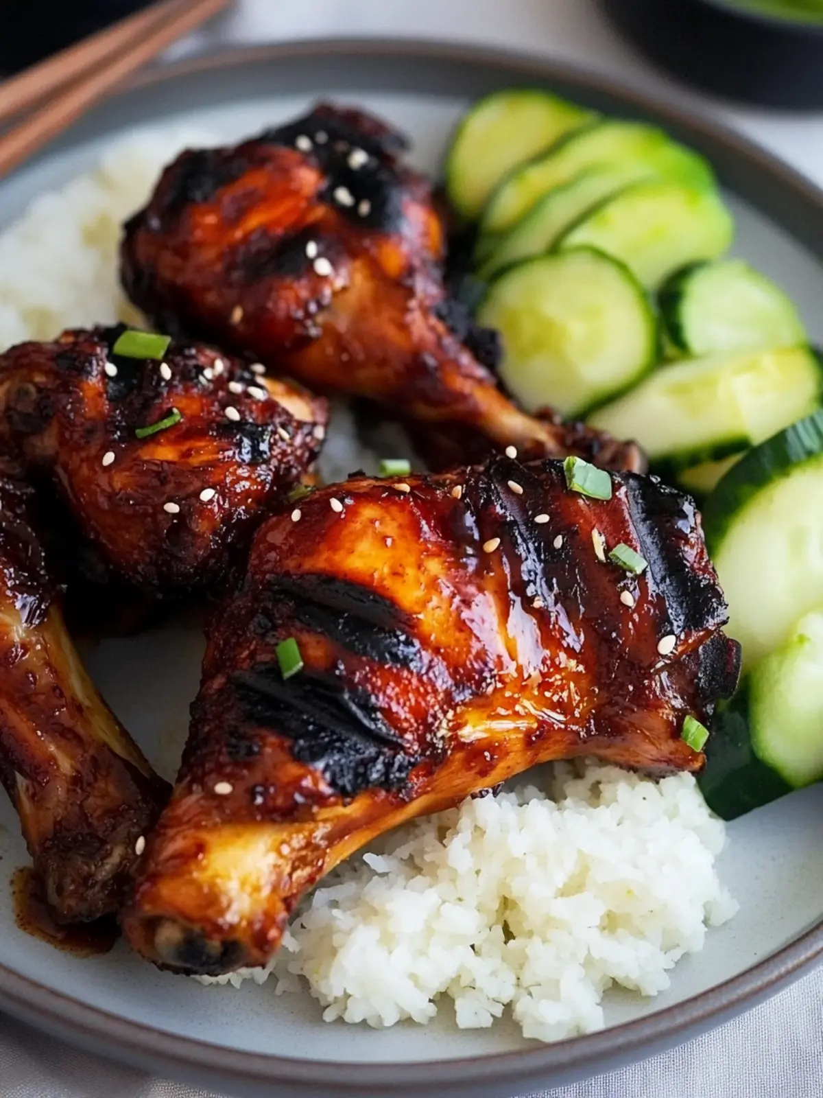 Savory Kalbi Chicken Legs in Air Fryer for Perfect Flavor 4 Kalbi Chicken Legs in Air Fryer