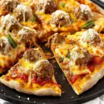 Savory Meatball Pizza: A Cozy Twist on Homemade Comfort 10 Meatball Pizza