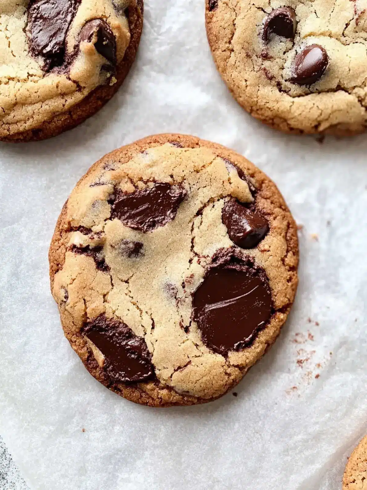 Half-n-Half Chocolate Chocolate Chip Cookies