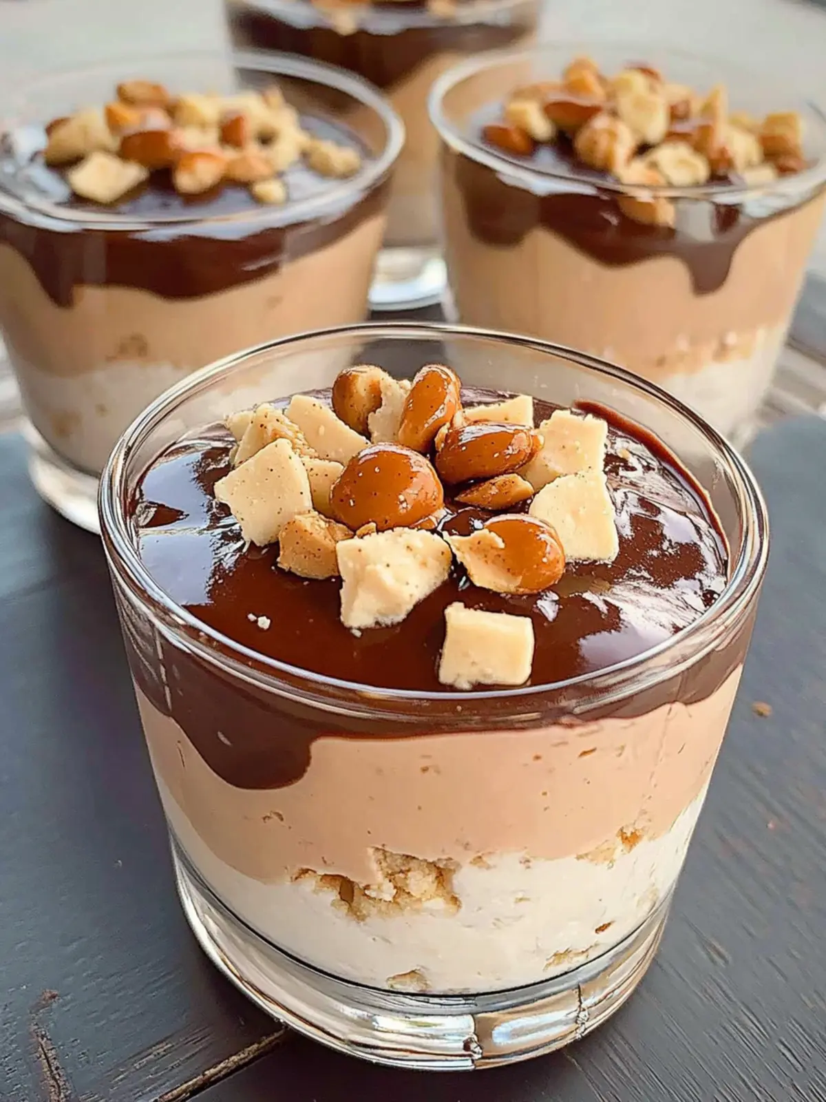 Cottage Cheese & Peanut Butter Snickers Dessert