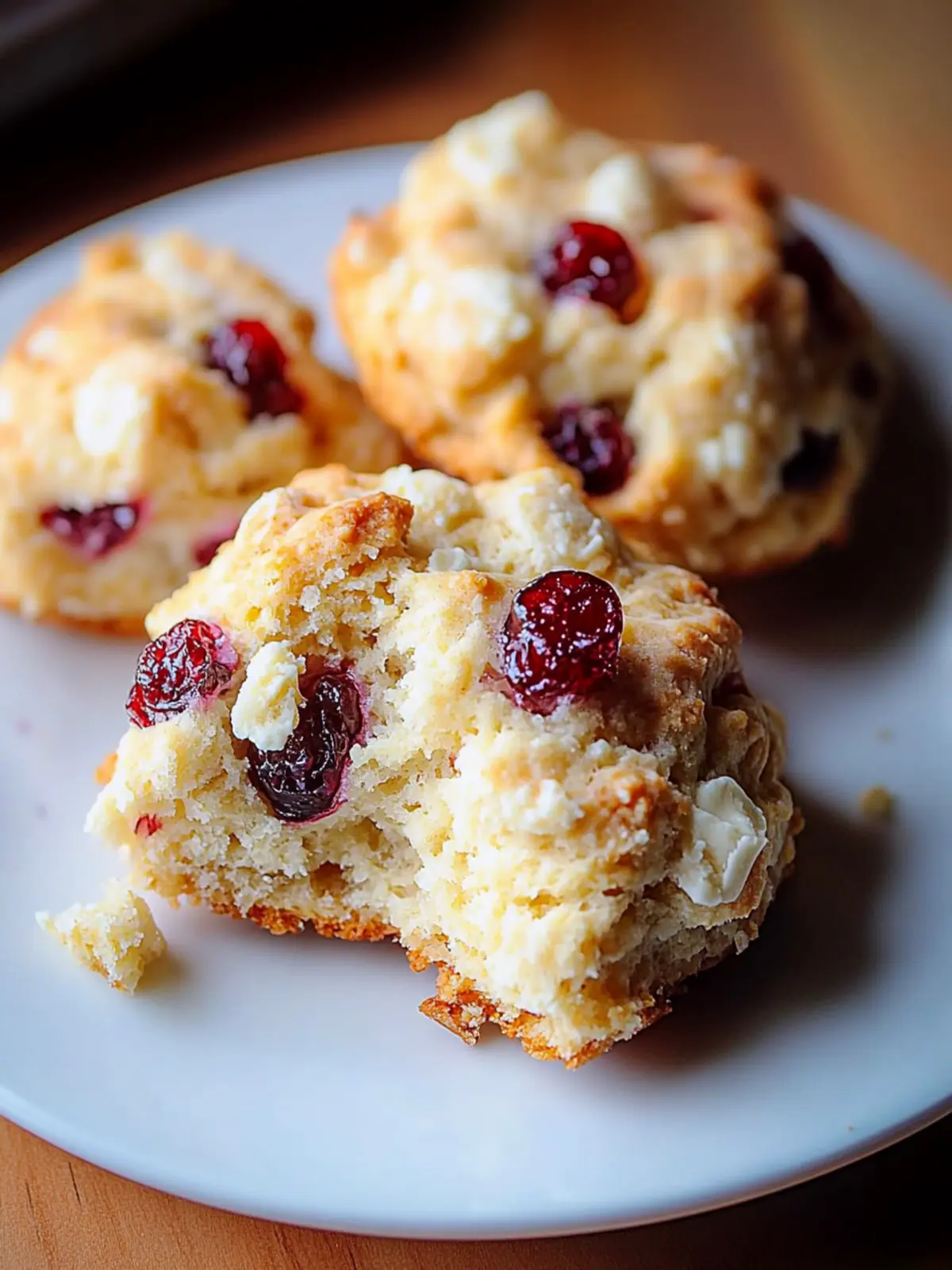Whip Up Irresistible White Chocolate Cranberry Scones Today 3 White Chocolate Cranberry Scones