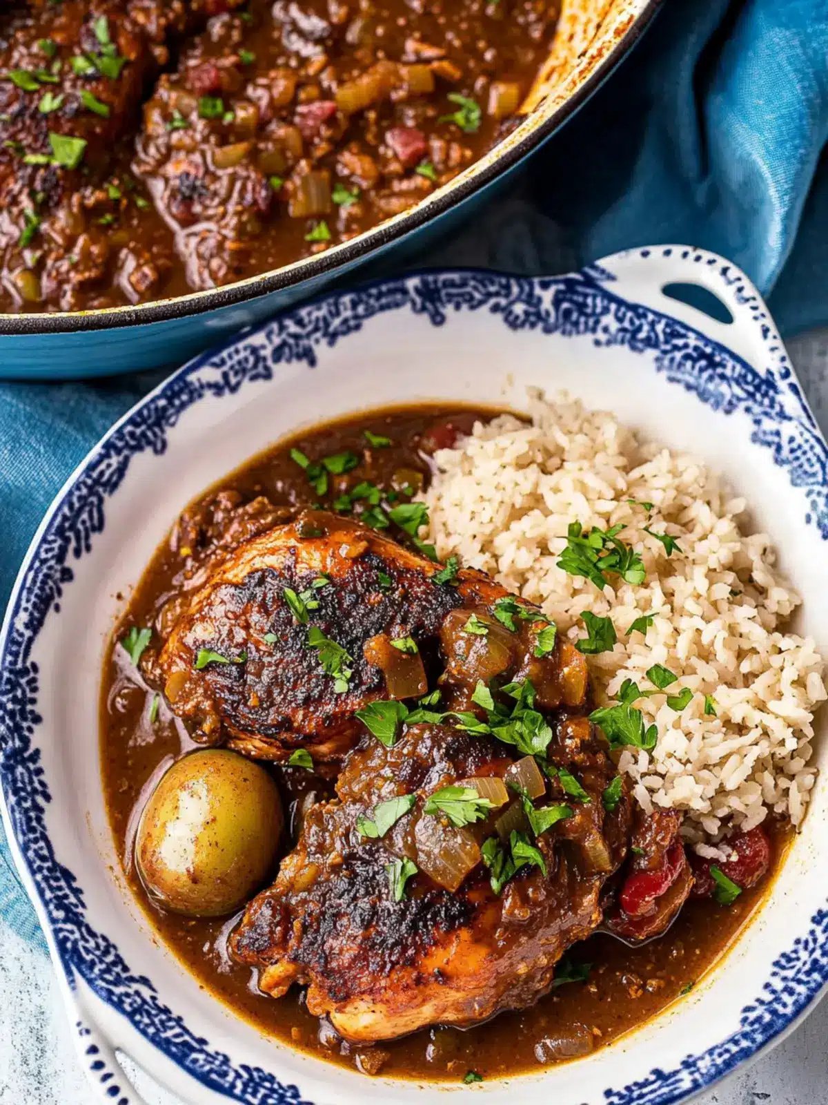 Savor Authentic Jamaican Brown Stew Chicken for Comfort! 4 Authentic Jamaican Brown Stew Chicken