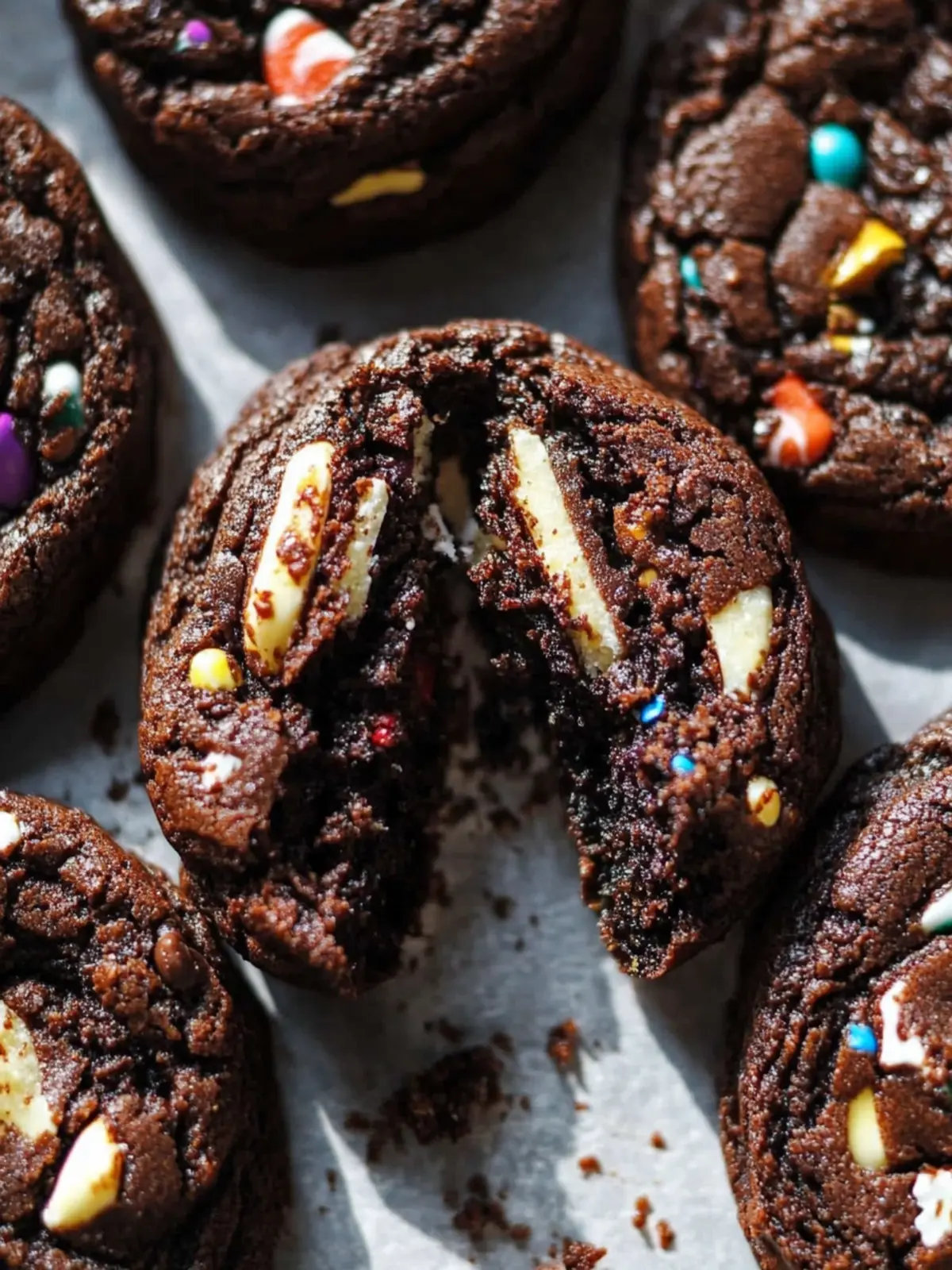 Chocolate Birthday Cookies