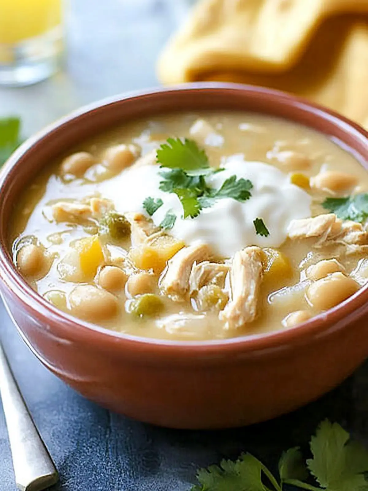 Mom's White Chicken Chili