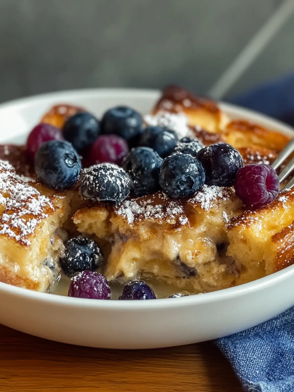 Irresistible Overnight Brioche French Toast Casserole Delight 3 {Overnight} Brioche French Toast Casserole