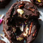 Chocolate Birthday Cookies