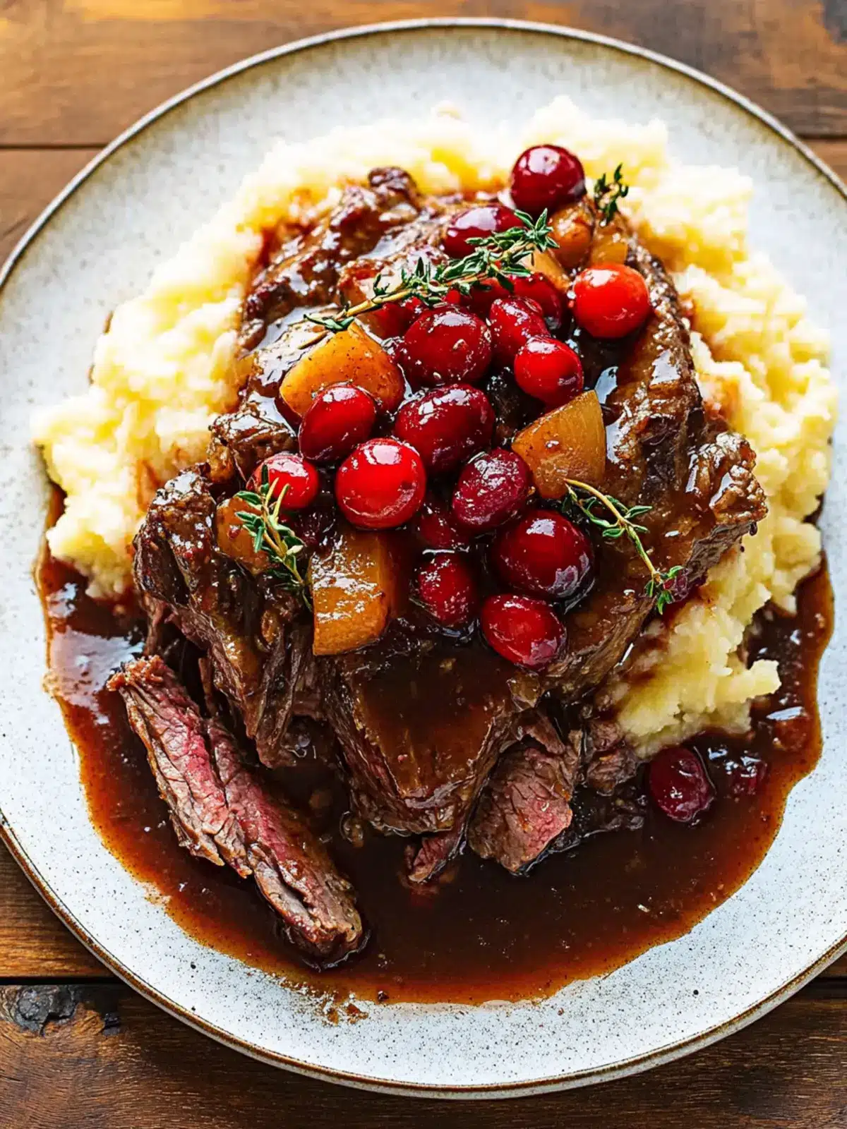 Savory Cranberry Balsamic Roast Beef for Cozy Nights 3 Cranberry Balsamic Roast Beef