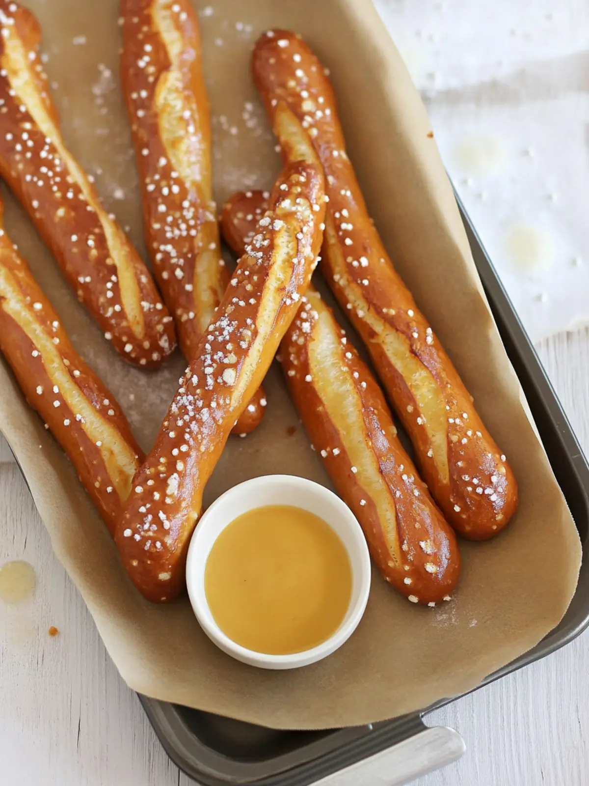 Homemade German Soft Pretzel Sticks: Easy and Irresistible! 5 German Soft Pretzel Sticks
