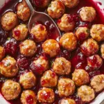Cranberry-Glazed Turkey Meatballs for Cozy Family Dinners 10 Cranberry-Glazed Turkey Meatballs