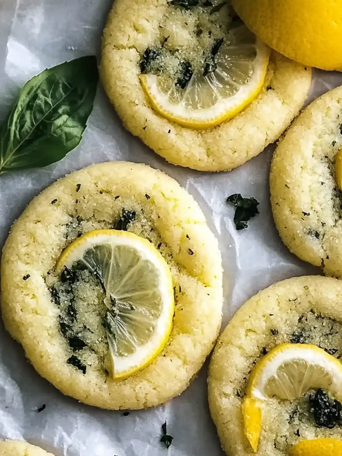 Zesty Lemon Basil Sugar Cookies That Brighten Your Day 4 Lemon Basil Sugar Cookies
