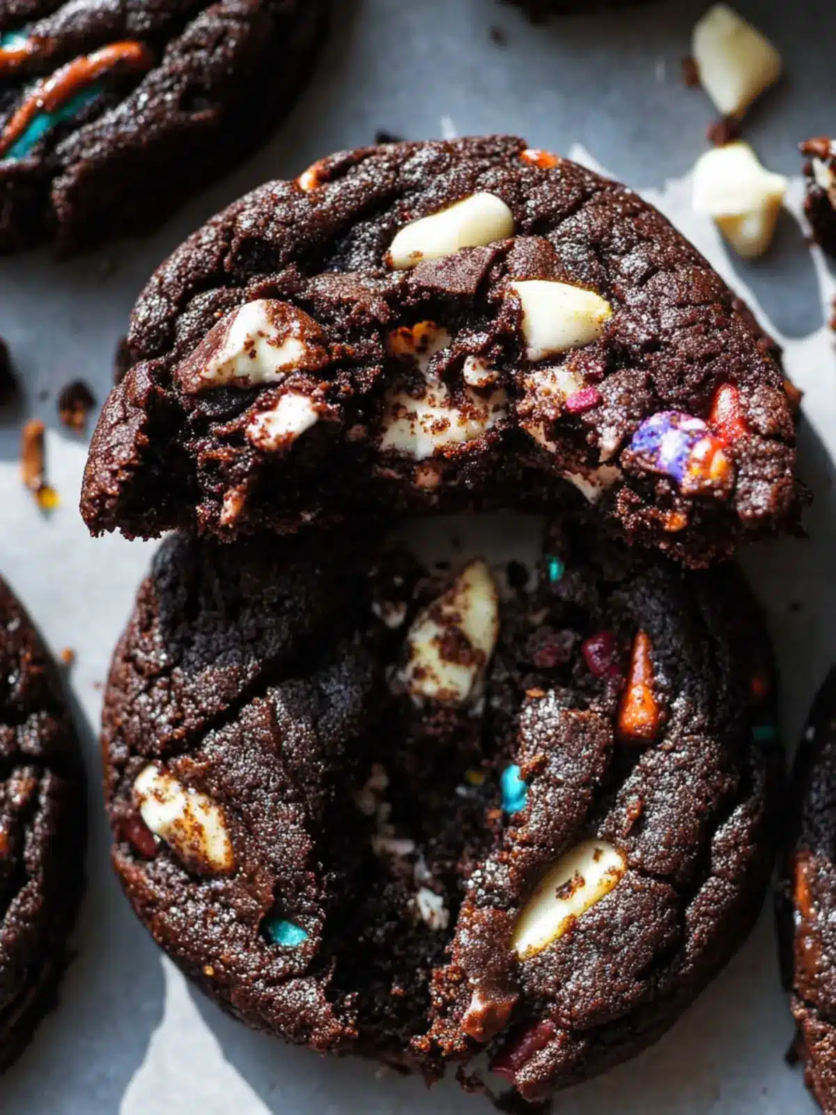 Chocolate Birthday Cookies