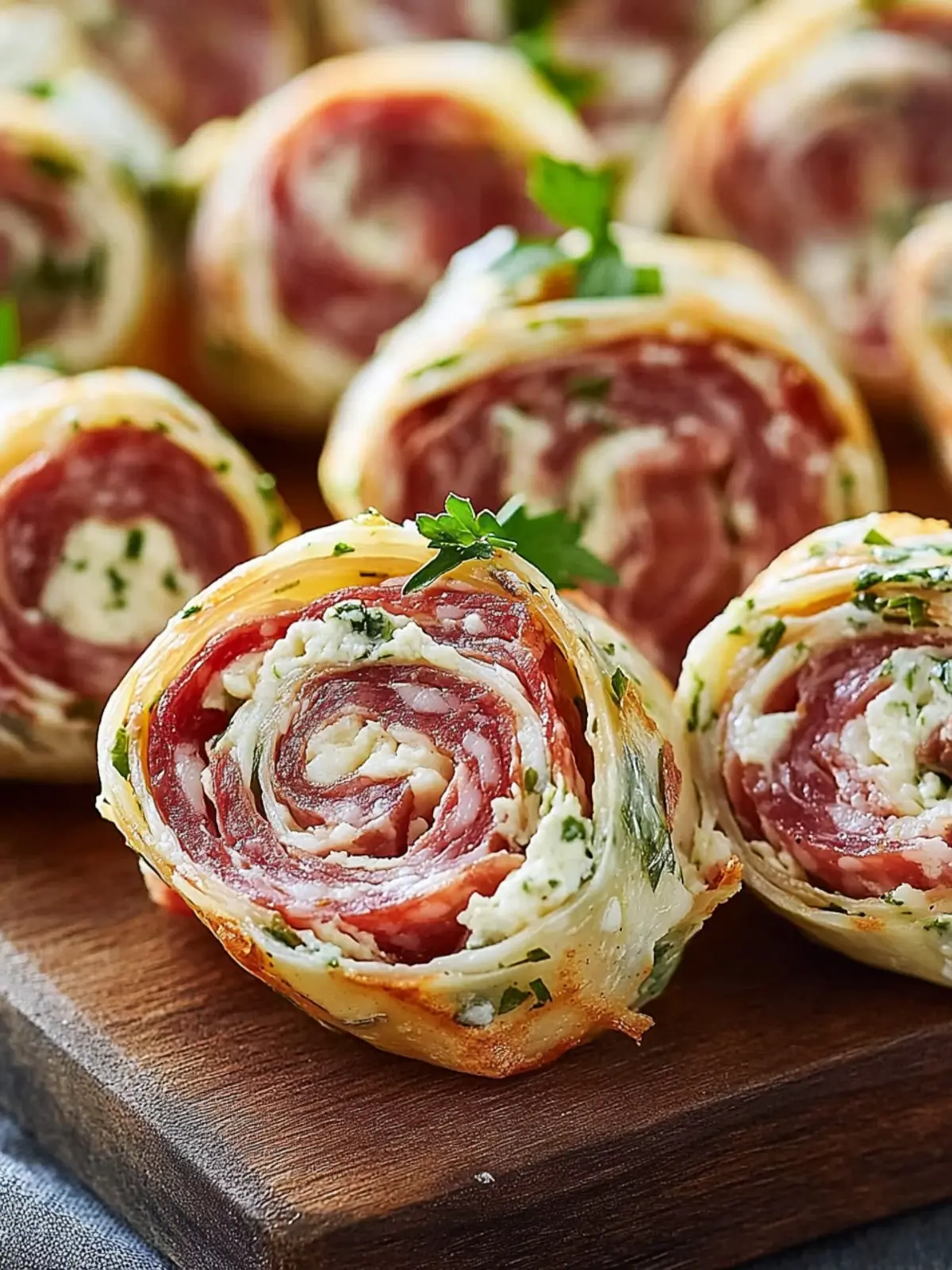 Delicious Salami Pinwheels Perfect for Quick Appetizers 4 Salami Pinwheels