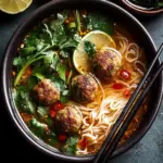 Quick Thai Meatball Noodle Soup that Warms Your Soul 7 Quick Thai Meatball Noodle Soup