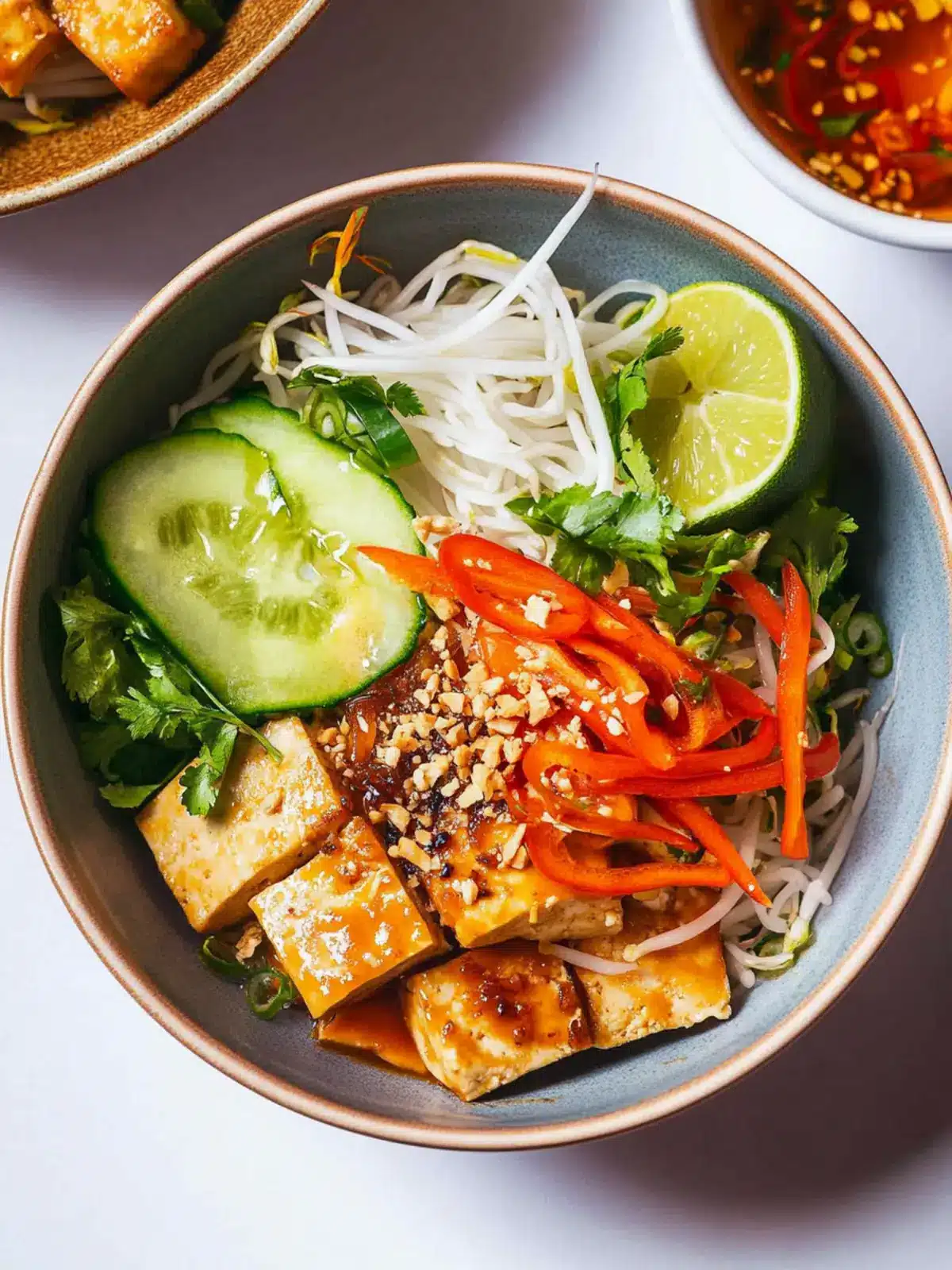 Savory Tofu Vermicelli Salad Bowls for a Flavorful Treat 5 Tofu Vermicelli Salad Bowls