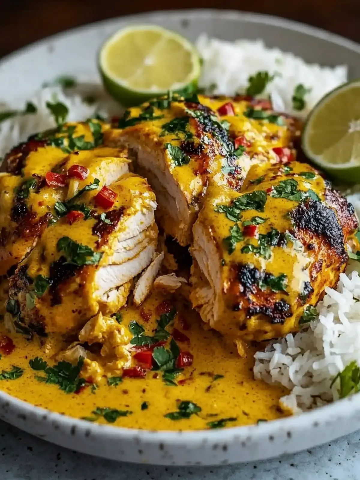 Spicy Brazilian Coconut Chicken
