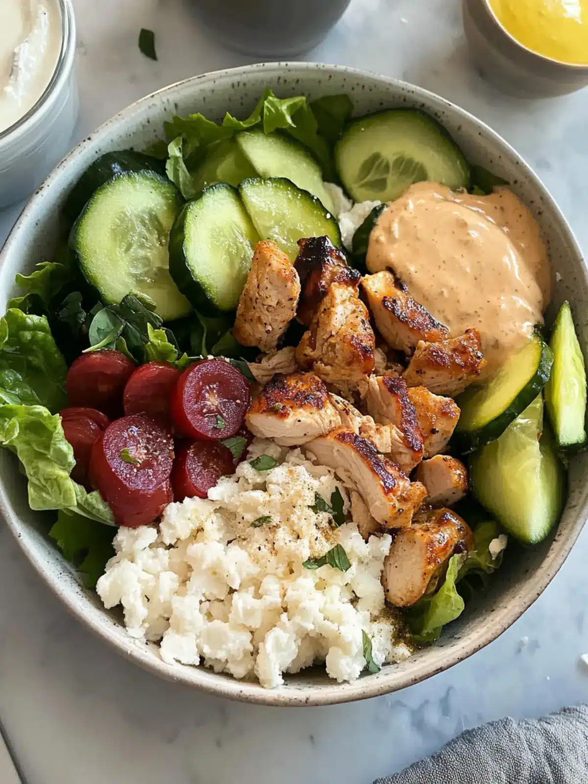 Quick & Zesty 25-Minute Greek Chicken Bowls to Wow Your Tastebuds 3 25-Minute Greek Chicken Bowls