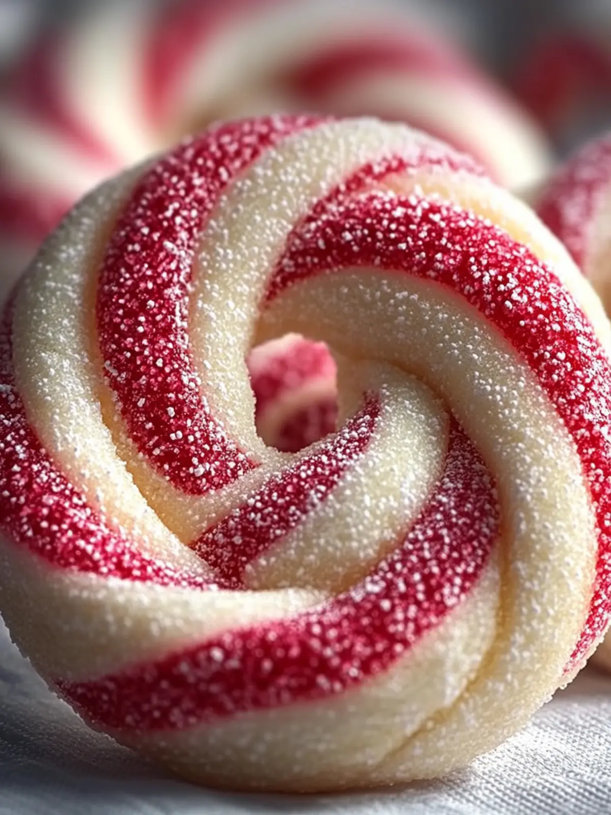 Magical Candy Cane Cookies