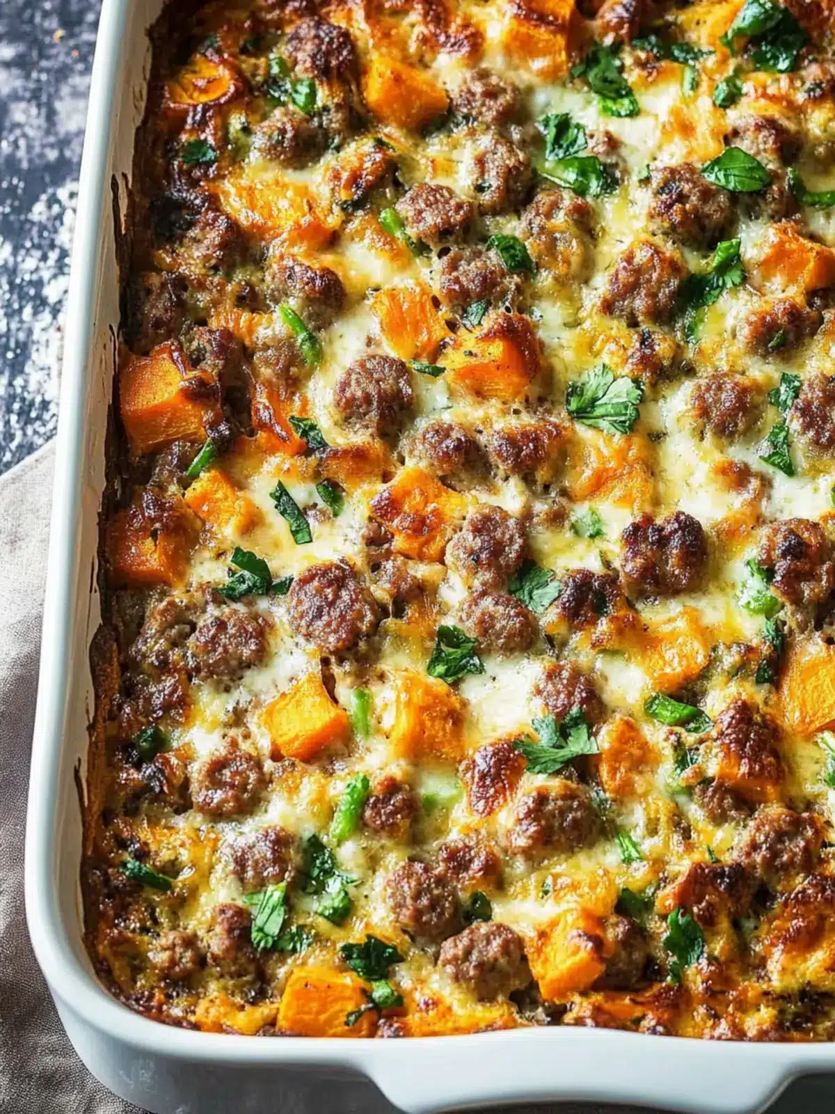 Delicious Sweet Potato Sausage Breakfast Casserole Awaits 5 Sweet Potato Sausage Breakfast Casserole