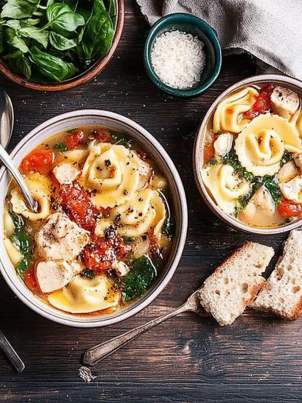 Cozy Italian Tortellini Soup to Warm Your Heart 4 Tortellini Soup