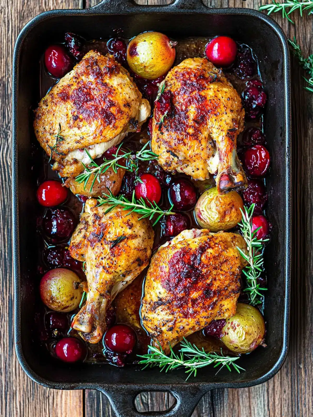 Juicy Cranberry Chicken: Your New Dinner Table Star 3 Cranberry Chicken