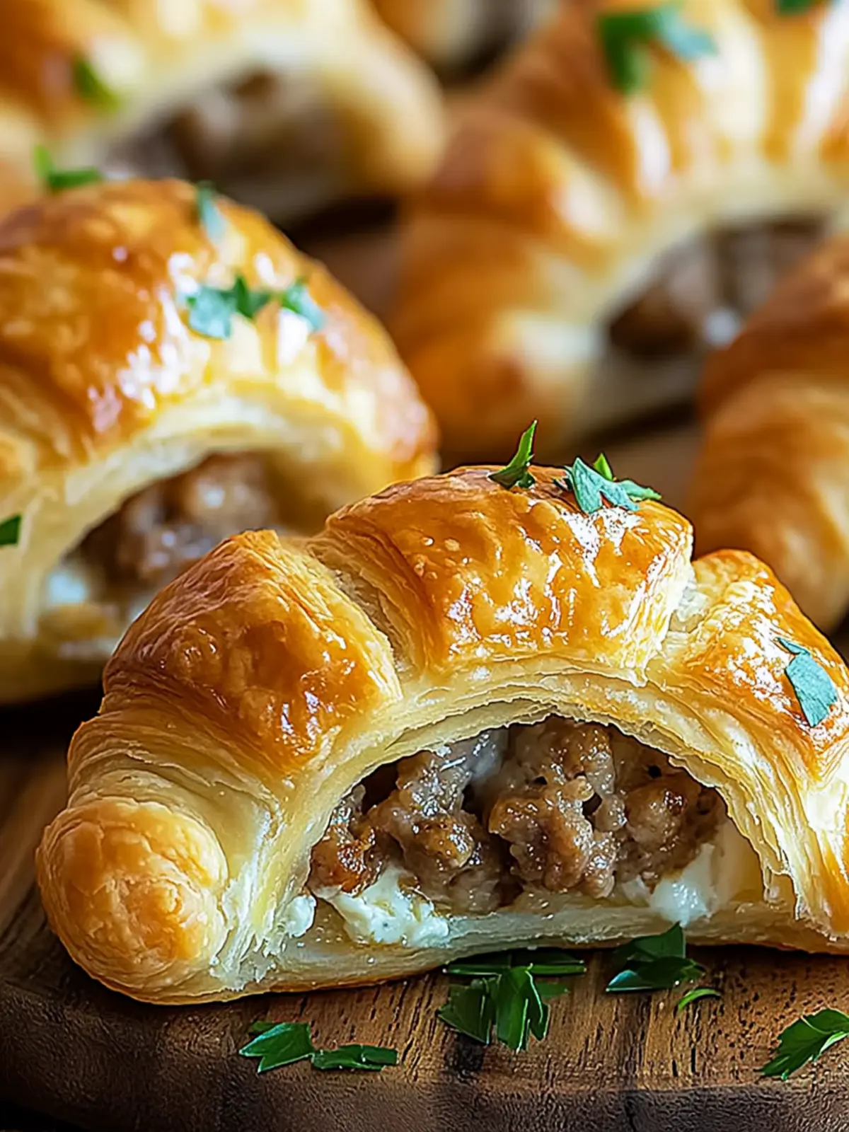 Sausage Cream Cheese Crescents