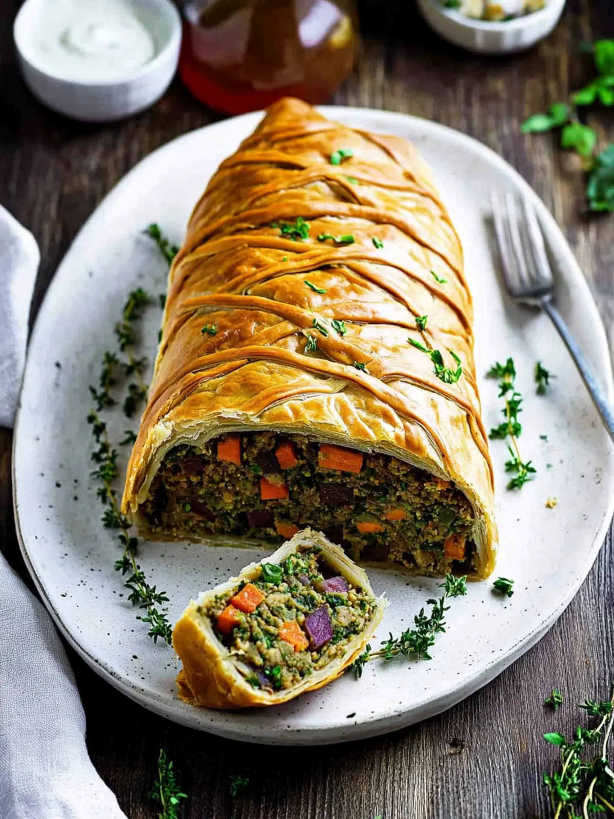 Irresistible Vegan Wellington with Chickpeas & Walnuts Delight 5 Vegan Wellington